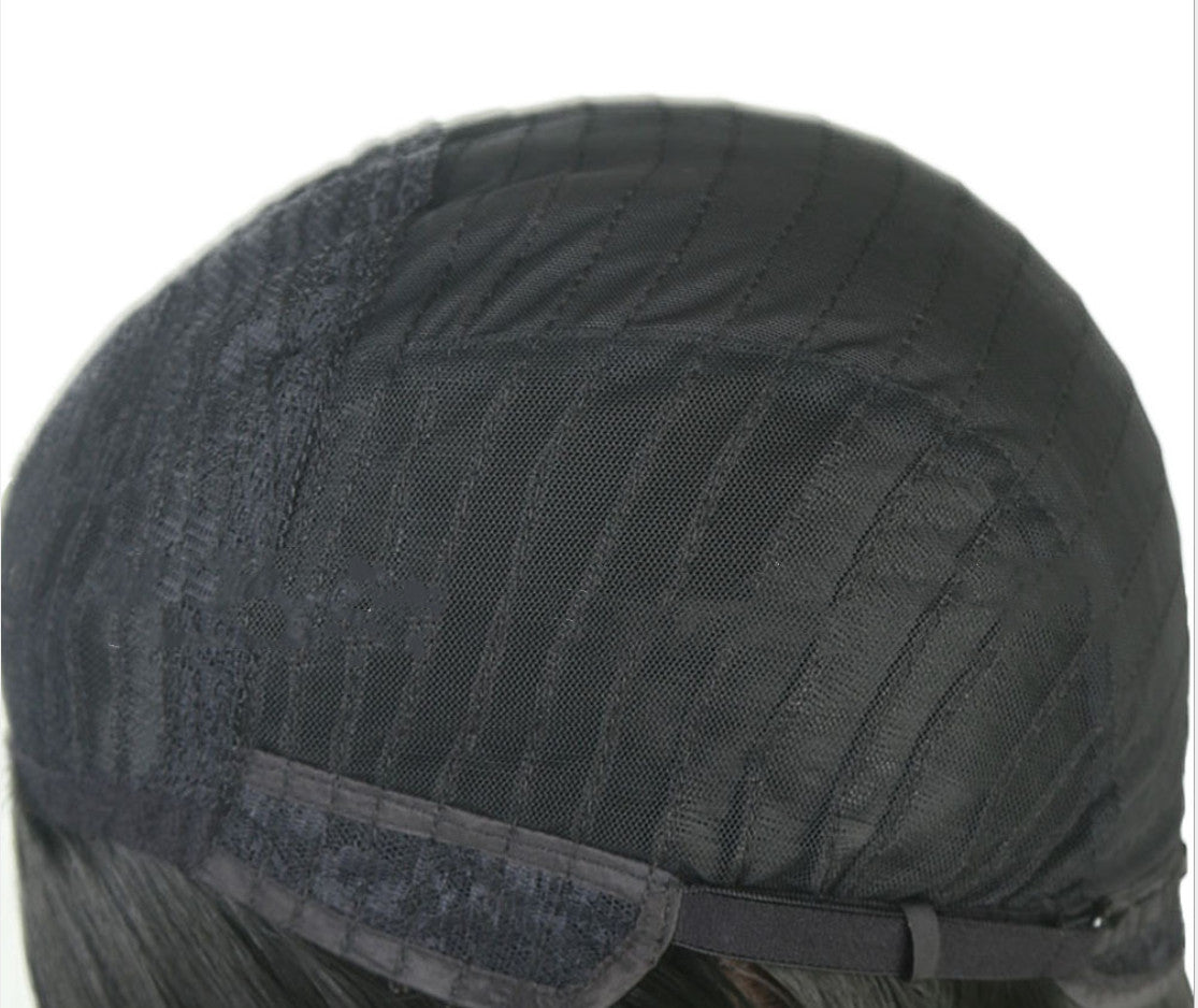 Box braided hair wig, cap cap