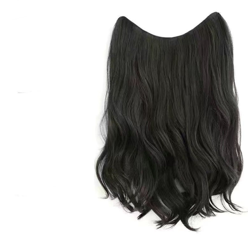 One Piece Traceless Simulation Microcurl Wig