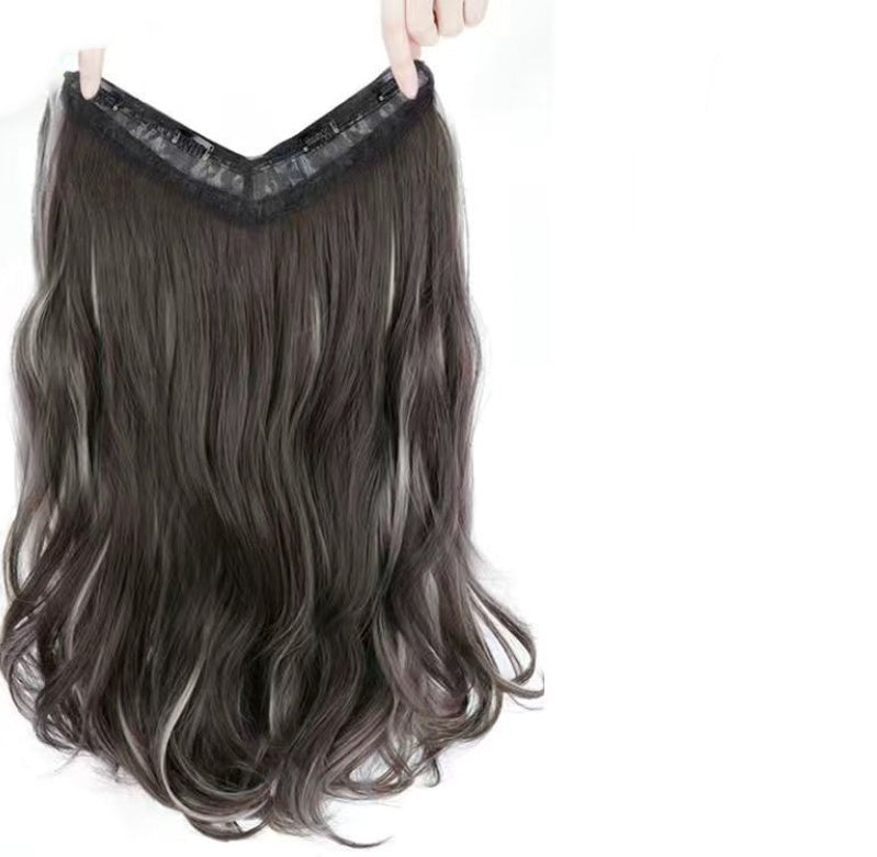 One Piece Traceless Simulation Microcurl Wig