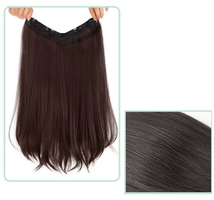 One Piece Traceless Simulation Microcurl Wig