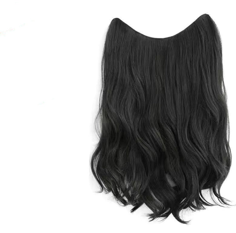 One Piece Traceless Simulation Microcurl Wig