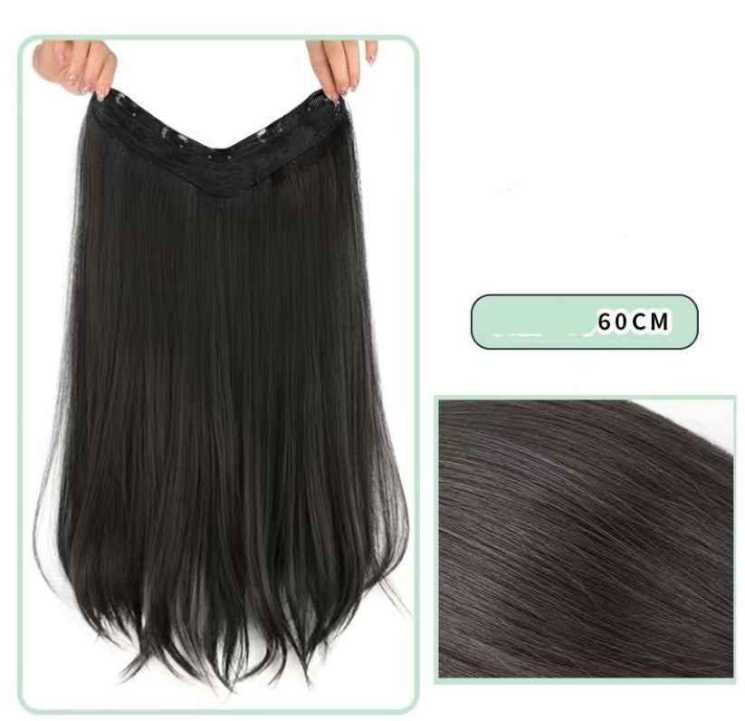 One Piece Traceless Simulation Microcurl Wig