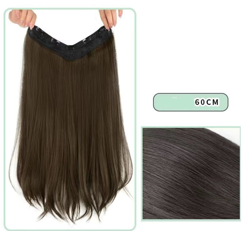 One Piece Traceless Simulation Microcurl Wig