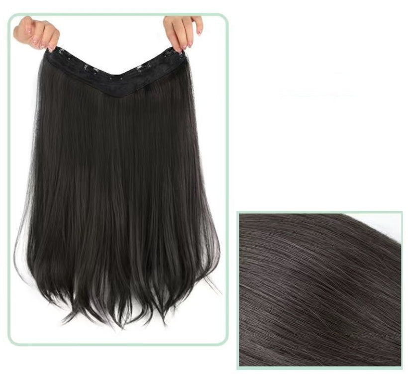 One Piece Traceless Simulation Microcurl Wig