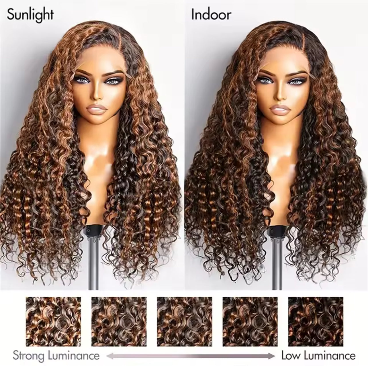 Real Hair Highlighting Headgear Lace Frontal Wi