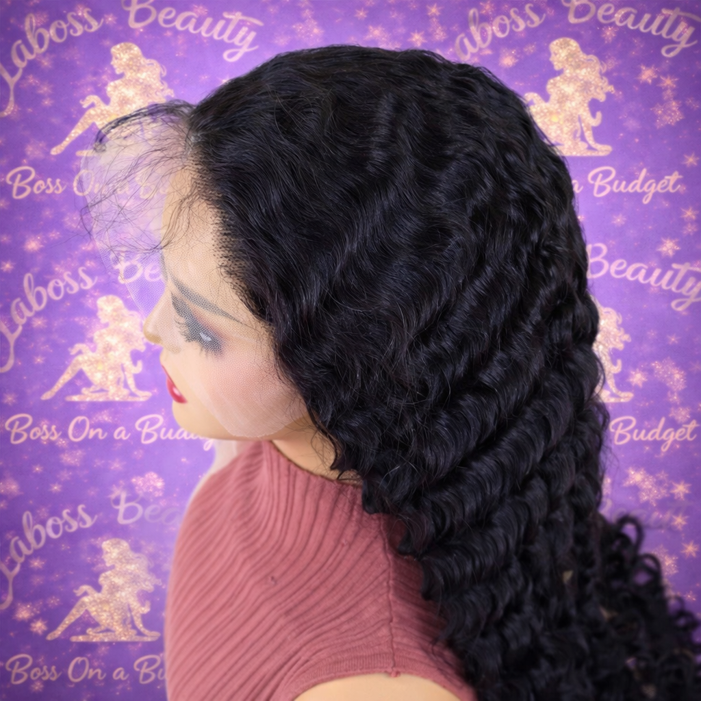 Loose Wave 13x4 HD Lace Front Wig 40 Inch Brazilian Curly Deep Wave 13x6 Lace Frontal Human Hair Wigs Women