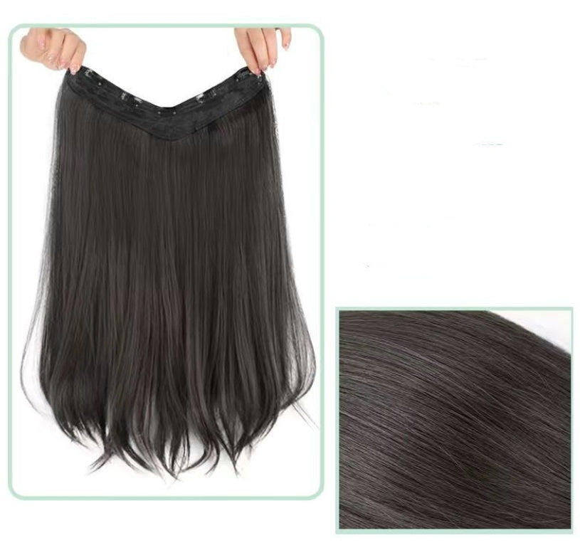One Piece Traceless Simulation Microcurl Wig