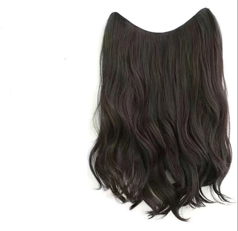 One Piece Traceless Simulation Microcurl Wig