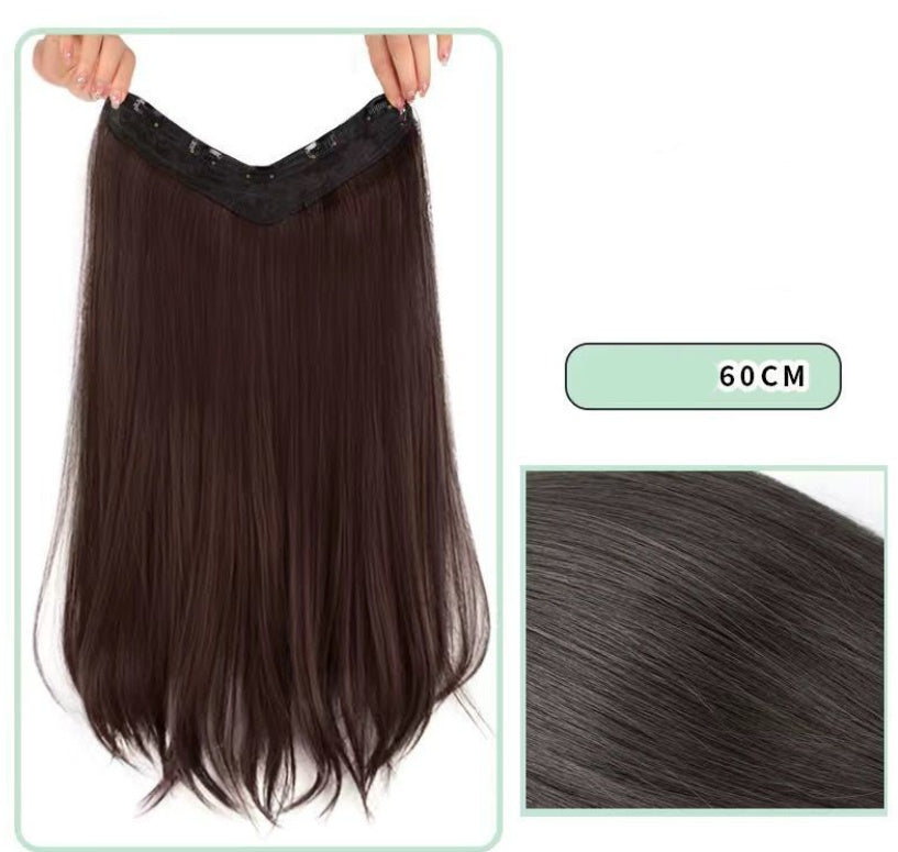 One Piece Traceless Simulation Microcurl Wig