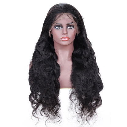 13x6 Body wave HD Transparent lace front human hair wig Pre Prep-lucked 200 Density glueless brazilian wigs for women