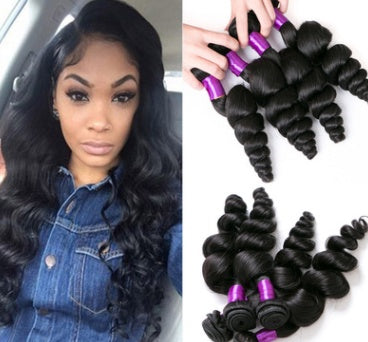 8A Virgin Human Hair Loose Wave Virgin Weave