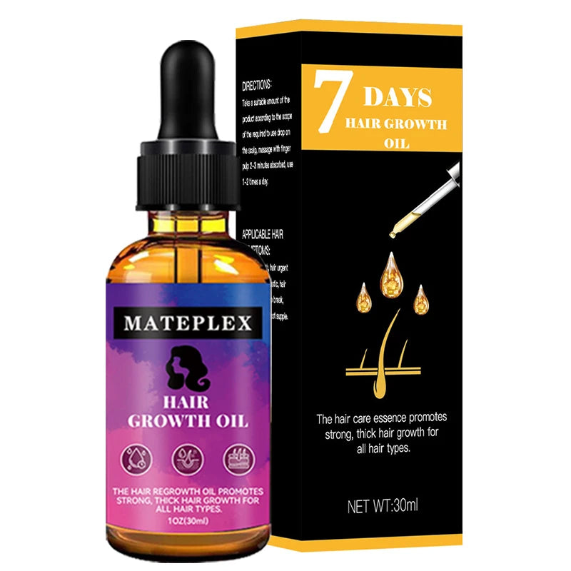 30ml Hair Growth Serum Essential Oil Anti Hair Loss Fast Grow Hair Growth Oil Essential Oil Treatments Health Care Beauty Ginger