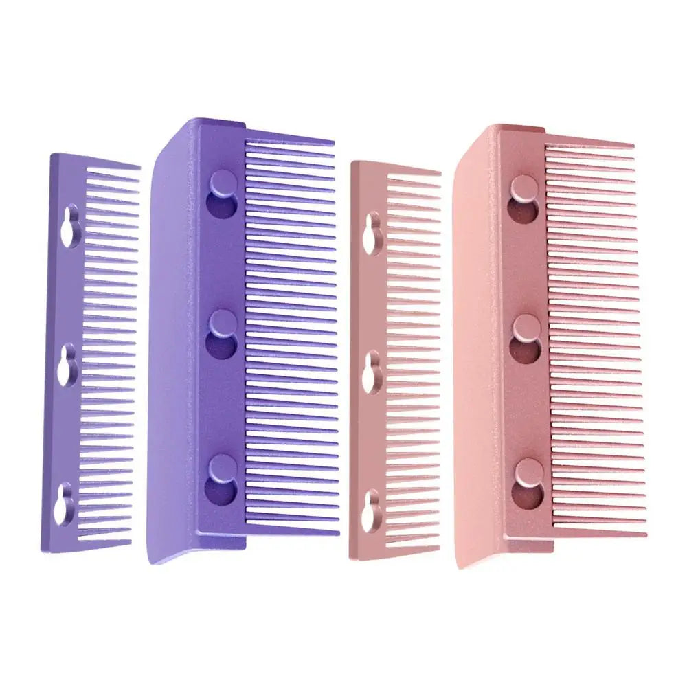 Flat Iron Comb Clip On Grip Comb For Flat Iron Straightener Comb Flat Iron Comb Attachment Hair Styling Tool Universal DIY Combs