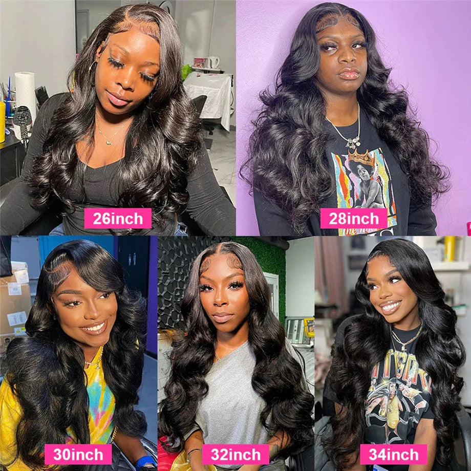 Body Wave Lace Front Human Hair Wig 13x4 13x6 Hd Lace Frontal Wig 30 Inch Loose Wave Brazilian Wigs On Sale 5x5 Lace Closure Wig