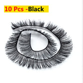 10Pcs DIY Doll False Eyelashes Eye Lash For Toys Dolls Accessories Black Brown Kids Tawny Children Toy Decoration