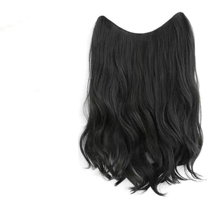One Piece Traceless Simulation Microcurl Wig