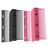 Flat Iron Comb Clip On Grip Comb For Flat Iron Straightener Comb Flat Iron Comb Attachment Hair Styling Tool Universal DIY Combs