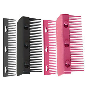 Flat Iron Comb Clip On Grip Comb For Flat Iron Straightener Comb Flat Iron Comb Attachment Hair Styling Tool Universal DIY Combs