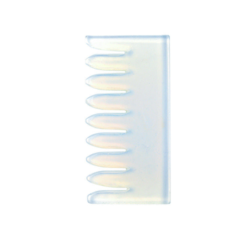 Jade Comb Crystal Head Massage Comb Meridian Comb