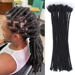 6inch-20inch Handmade Dreadlocks Synthetic Wigs Extensions Black Reggae Wig Crochet Braiding Hair For Afro Women For Black Women