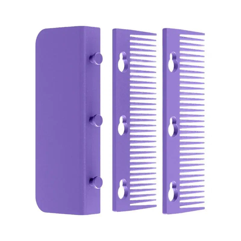 Flat Iron Comb Clip On Grip Comb For Flat Iron Straightener Comb Flat Iron Comb Attachment Hair Styling Tool Universal DIY Combs