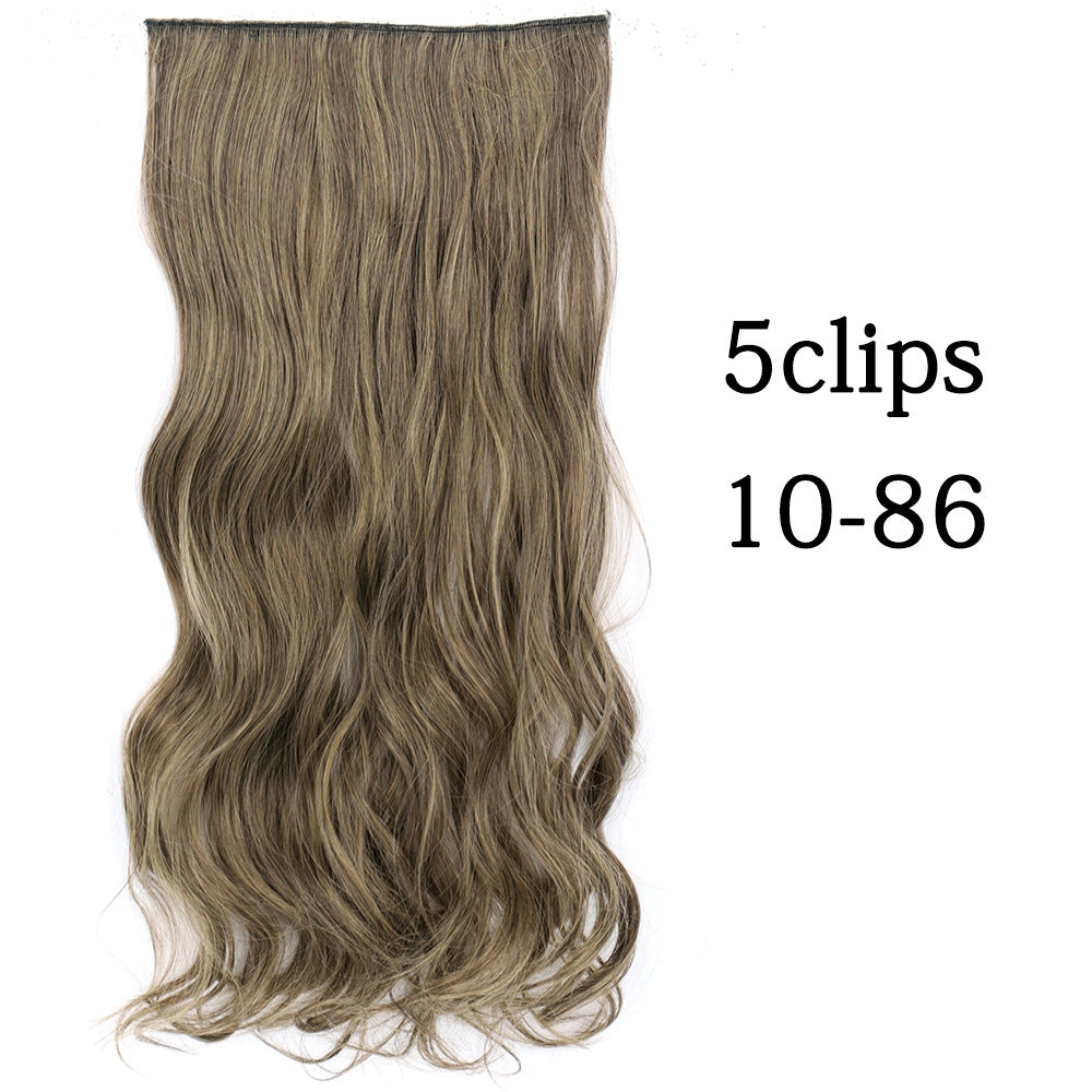 Five-card Big Wave Curly Hair Extension