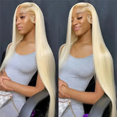 blonde lace front wig human hair 613 hd lace frontal wig 13x6 straight wigs for women choice cheap wigs on sale clearance