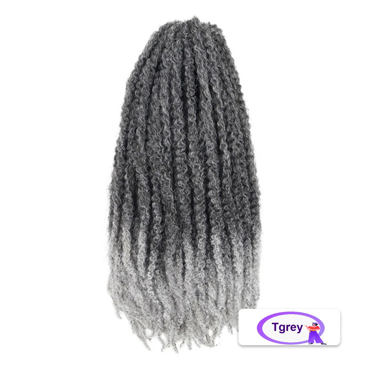 Marley Twist Braiding Hair 18 Inch  Long Cuban Twist Hair  Afro Kinky Curly Twist Crochet Hair Synthetic Marley Hair Extensions