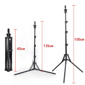 150cm Wig Stand Tripod Mannequin Head Stand  for Mannequin Training Head Holder Hairdressing Clamp Tripod Stand Holder