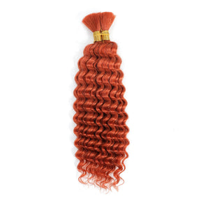 Human Braiding Hair Deep Wave Bulk for Braiding No Weft Deep Curly Braiding Hair for Boho Braids Brazilian Virgin Human Hair