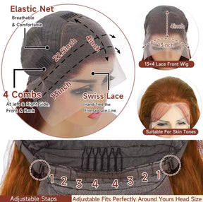 #4 Brown Color Bob Wigs Vietnamese Human Hair Chocolate Brown 13x4 Lace Front Bob 100% Human Hair Wig For Women Lace Frontal Bob