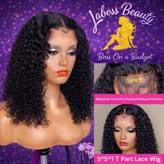 10A Short Brazilian Lace Front Bob Wig Human Hair