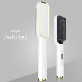 Multifunctional Electric Heating Hair Straightening Curling Iron Negative Ion Straightening Comb Anti-scald Styling Tool