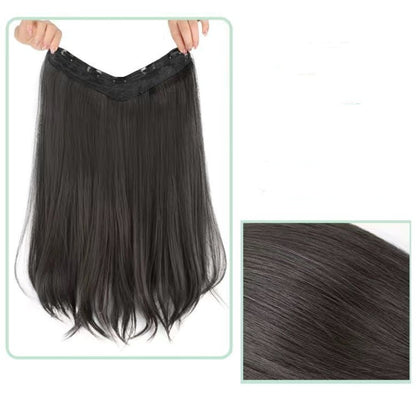 One Piece Traceless Simulation Microcurl Wig