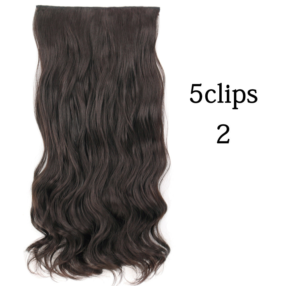 Five-card Big Wave Curly Hair Extension