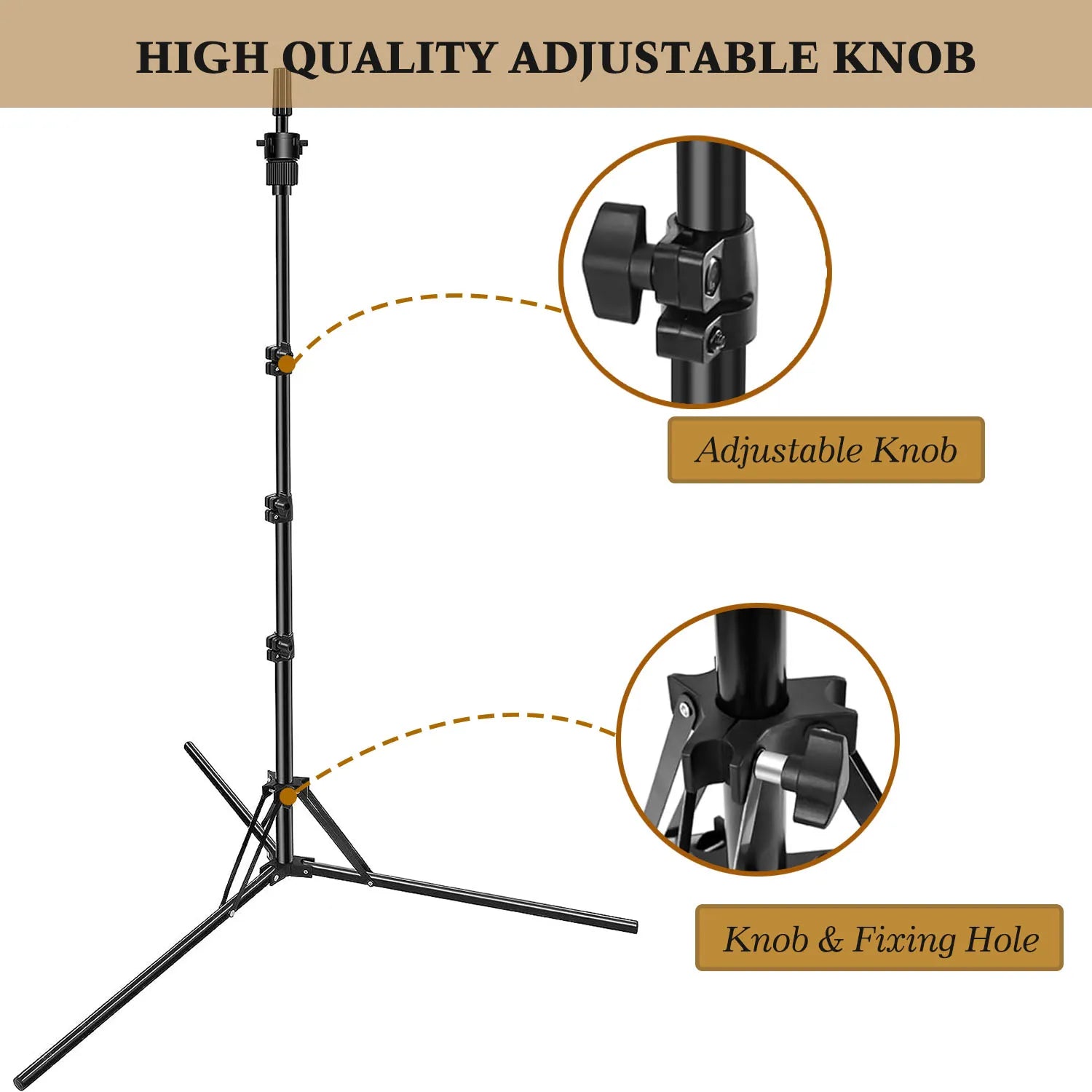 150cm  Wig Stand Tripod -59 Inch Mannequin Head Stand Wig Stand Tripod Wig Head Stand Mannequin Head Adjustable