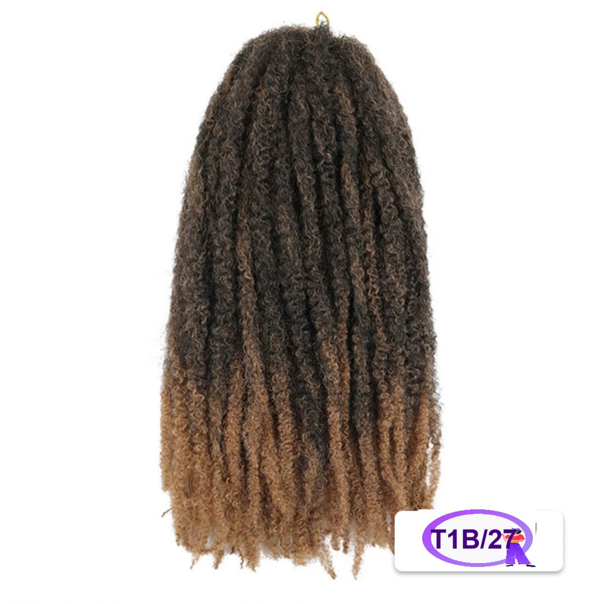 Marley Twist Braiding Hair 18 Inch  Long Cuban Twist Hair  Afro Kinky Curly Twist Crochet Hair Synthetic Marley Hair Extensions