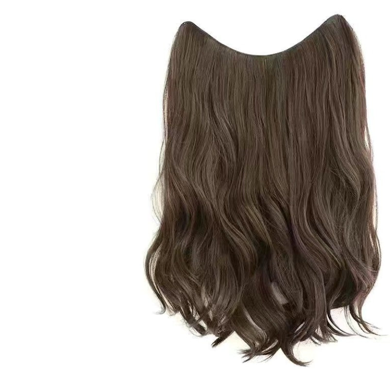 One Piece Traceless Simulation Microcurl Wig