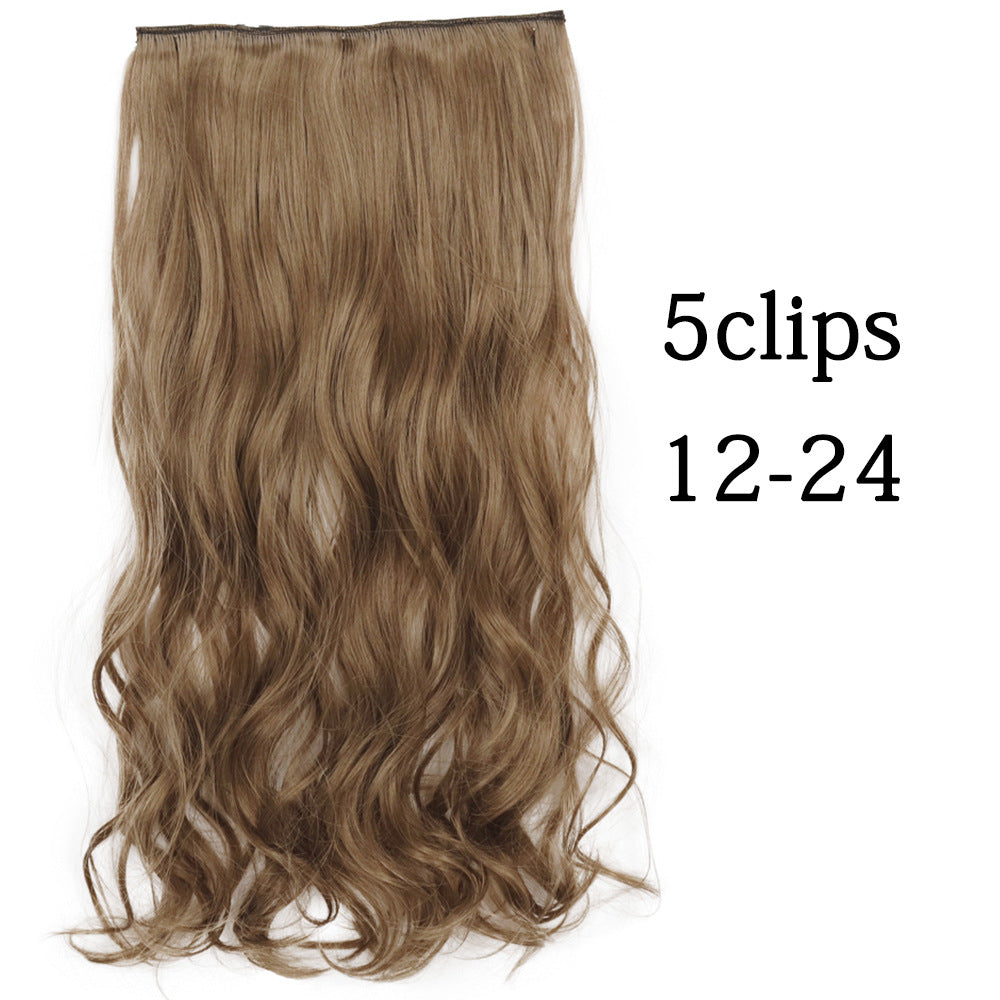 Five-card Big Wave Curly Hair Extension