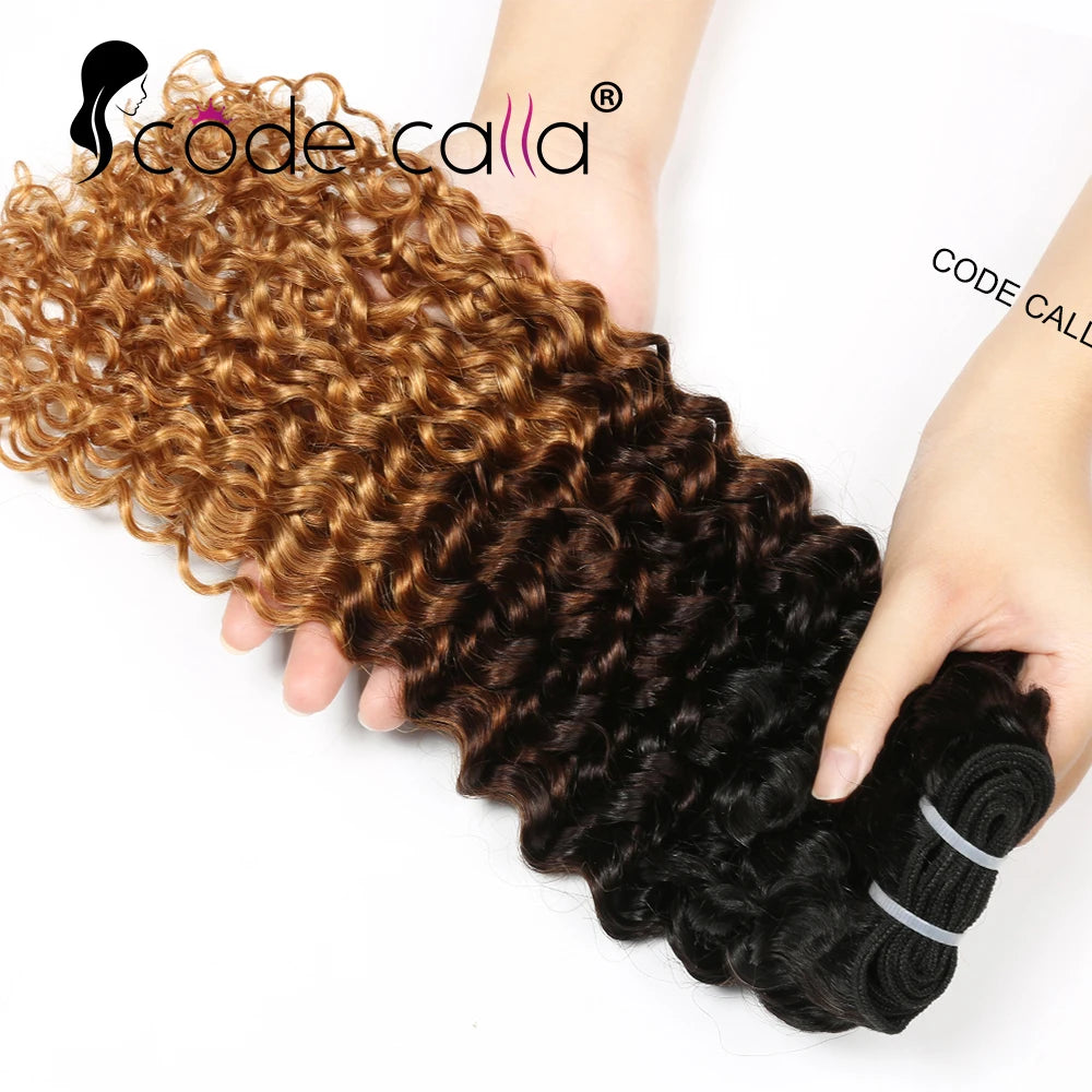 Water Wave Bundles Curly Human Hair Bundles Brazilian Weaving 26 28 30 32 Inch Natural Human Hair Remy Raw Virgin Hair 100 Human